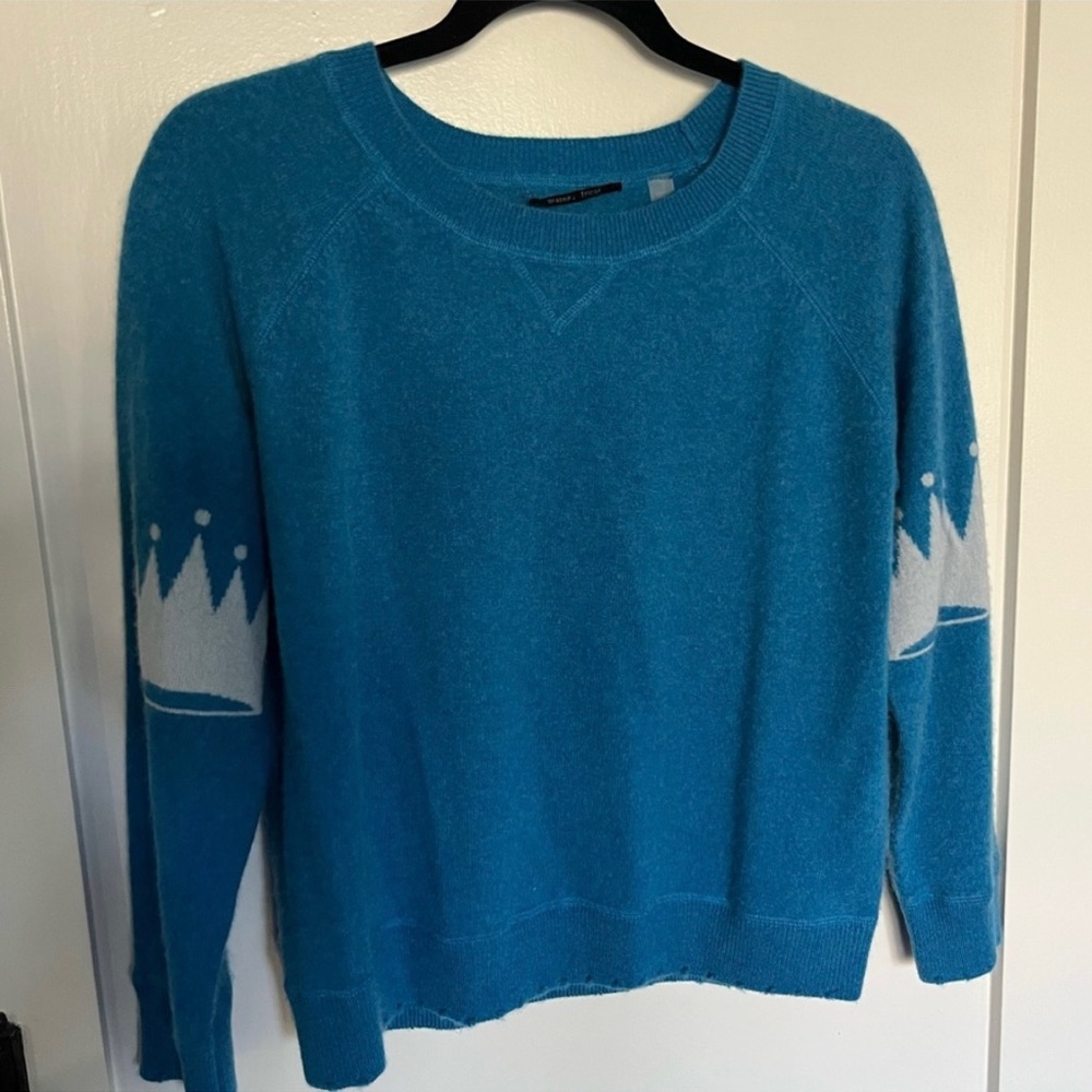 EUC Brazeau Tricote Cashmere Crown Sweater Sz 3( L)